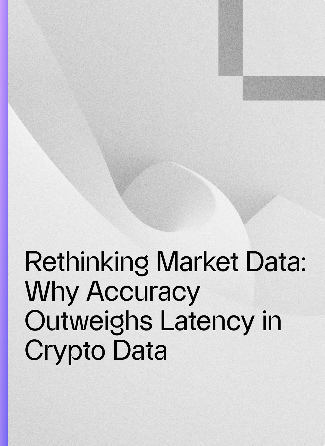 Rethink Market Data
